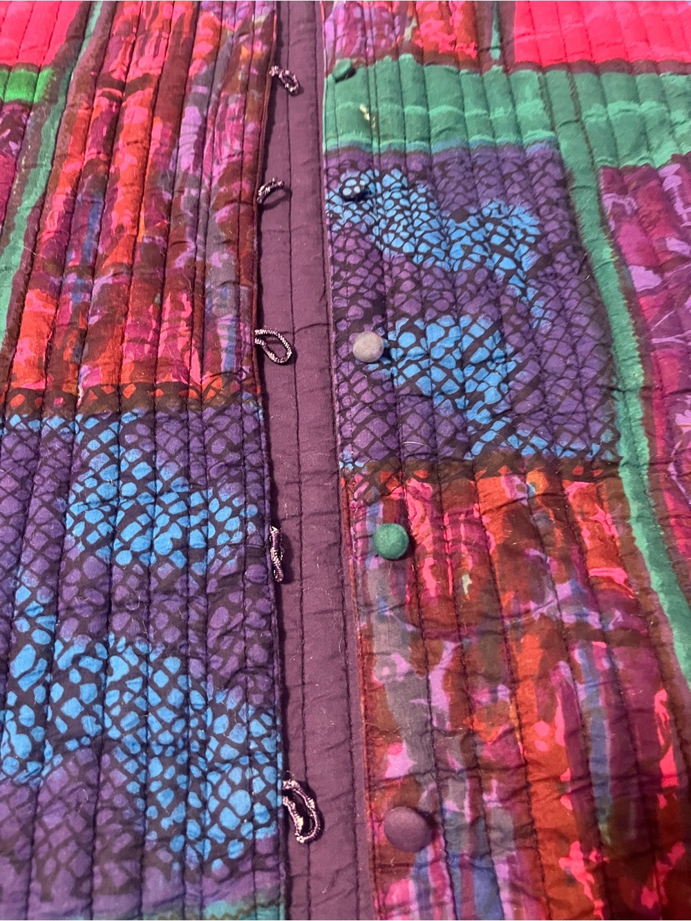 Patchwork Reversible Quilted Jacket - Picture 2 of 8
